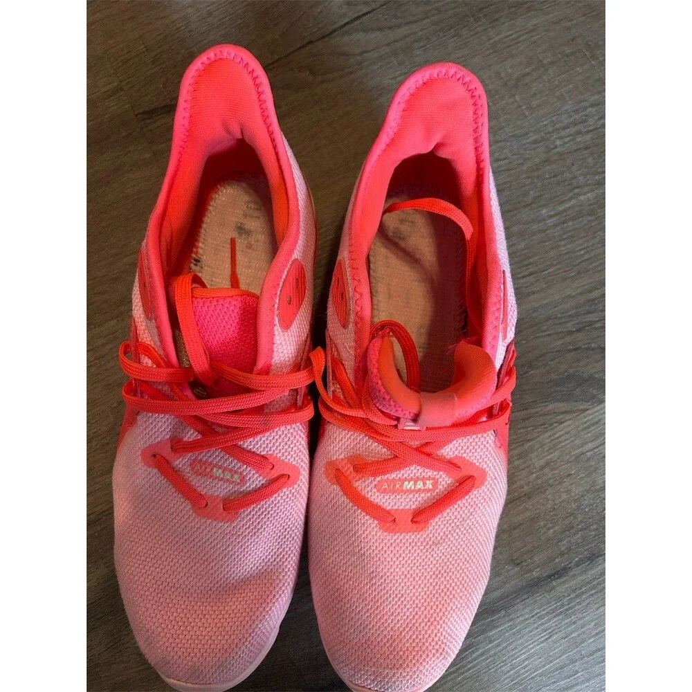 Nike Air Max Sequent 3 Women's Running Shoes Pink Size 10 Lace Up